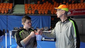 Fabian Otto und Trainer Detlef Glenz (Foto: DSB)