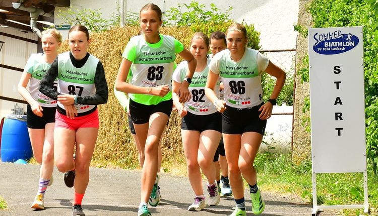 Hessische Sommerbiathlon- und Target-Sprint-Meisterschaften in Laubach