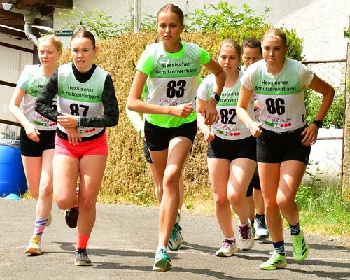 Hessische Sommerbiathlon- und Target-Sprint-Meisterschaften in Laubach