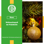Weihnachtsgruß der Präsidentin