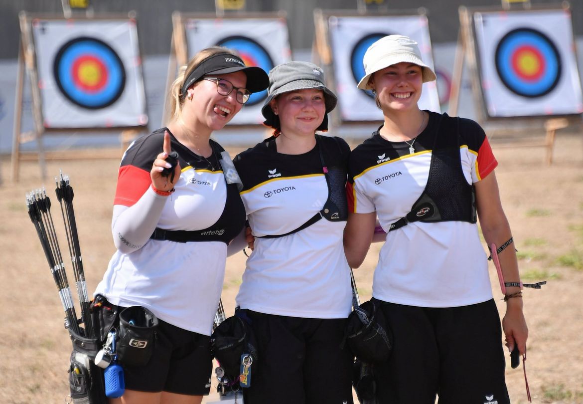 Zweimal Silber für hessischen Bogennachwuchs - U18-/U21-Europameisterschaft 2026 in Rom