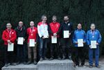 Gold für das Deutsche Team: Alexander Schösser, Andreas Wimmer, Michael Sturm (Mitte, von links) setzten sich in der Disziplin Enfield gegen die Schweiz und die Slowakei durch. (Foto: privat)