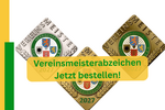 Jetzt Vereinsmeister-Abzeichen für 2027 bestellen!