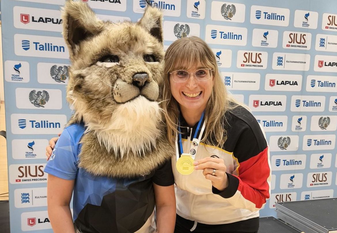 Gold und Silber für Daniela Vogelbacher - Herausragender Erfolg bei der WM Laufende Scheibe in Tallinn