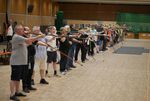 Ein Blick auf das Starterfeld der Hessischen Meisterschaften 2026 Blasrohrsport. (Foto: Lutz Berger)