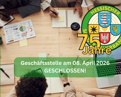 Erreichbarkeit der Geschäftsstelle rund um den 75. Hessischen Schützentag