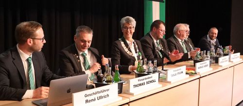 72. Hessischer Schützentag: Präsidium um Präsidentin Tanja Frank eindrucksvoll bestätigt