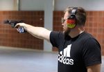Oliver Geis holt seinen fünften Schnellfeuertitel - Hessische Meisterschaften 2025 Schnellfeuerpistole in Wiesbaden