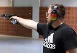 Oliver Geis holt seinen fünften Schnellfeuertitel - Hessische Meisterschaften 2025 Schnellfeuerpistole in Wiesbaden