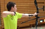Der Eberstädter Tilll Hermann gewann die Goldmedaille in der Recurve-Jugendklasse. (Foto: Werner Wabnitz)