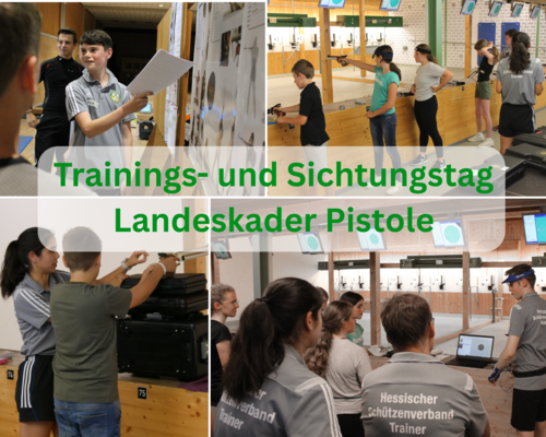 Trainings- und Sichtungstag Landeskader Pistole
