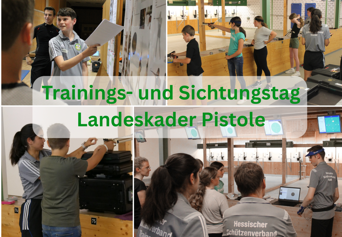 Trainings- und Sichtungstag Landeskader Pistole