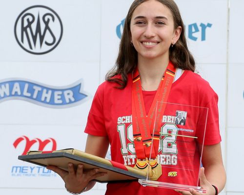 Goldmedaillen und Kehat Schor-Gedächtnispreis für Anabell Dörsam – Deutsche Meisterschaften Sportschießen 2025 – Tag 8