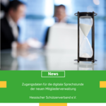 Informationen für den Zugang zur digitalen Sprechstunde der neuen Mitgliederverwaltung