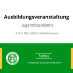 JugendBasisLizenz: neuer Seminartermin 2023