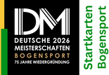Startkarten für die Deutschen Meisterschaften Bogen verfügbar
