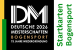 Startkarten für die Deutschen Meisterschaften Bogen verfügbar