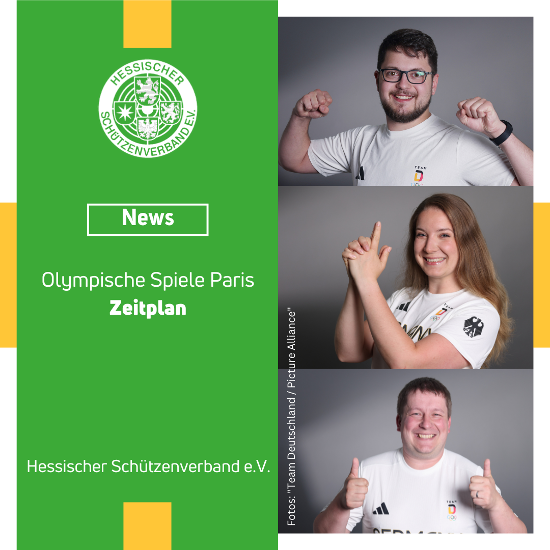  Foto zu Hessischer Schützenverband e.V.: Olympische Spiele 2024 in Paris: Zeitplan 
